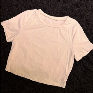 H&M Soft Pink Short Sleeve Tee